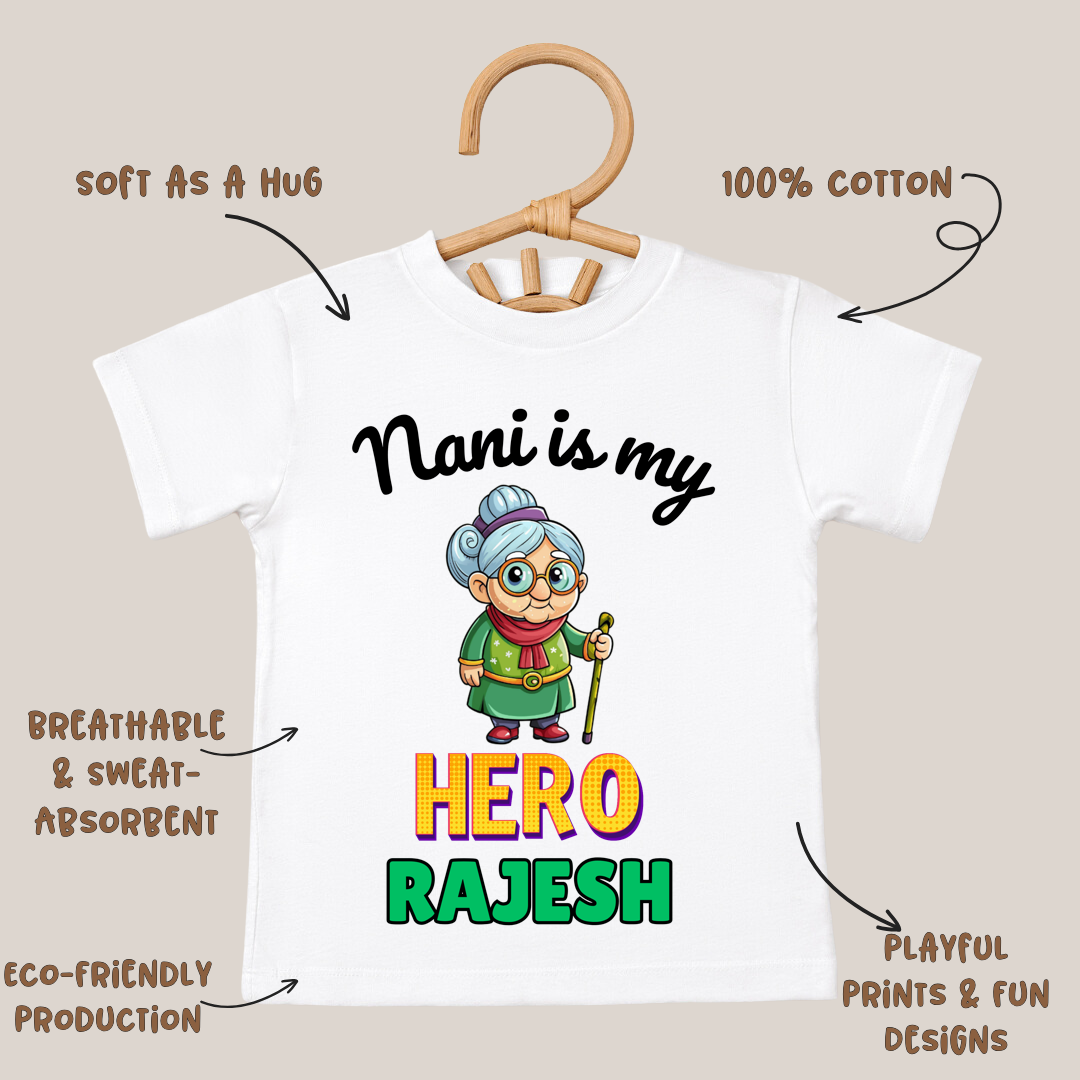 Nani Is My Hero - Custom Kids Tshirt