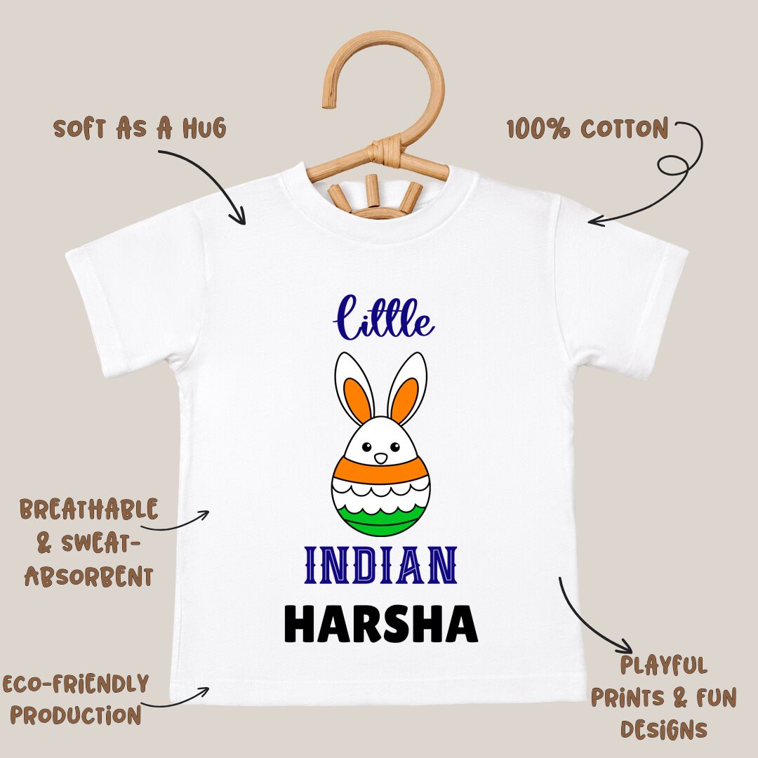 Little Indian - Customisable Kids Tshirt