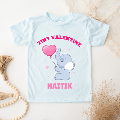 Tiny Valentine - Customisable Kids Tshirt