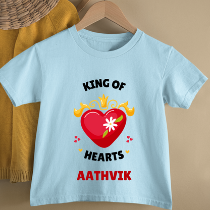 King Of Hearts - Customisable Kids Tshirt