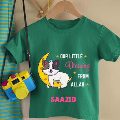 Our Little Blessing - Personalized Kids Tshirt