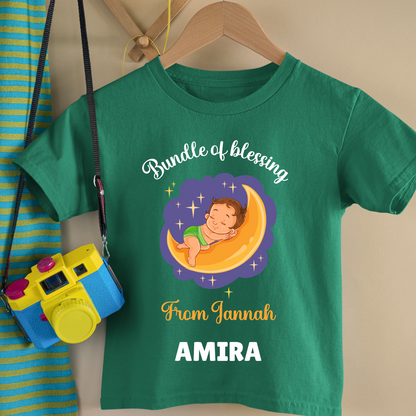 Bundle Of Blessing - Personlised Kids Tshirt