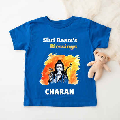 Shri Raam's Blessings - Personalised Kids Tshirt