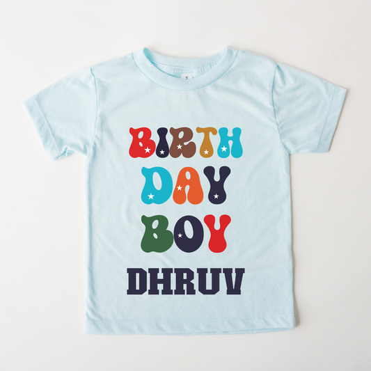 Birthday Boy - Custom Kids Tee