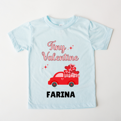 Tiny Valentine - Customisable Kids Tshirt