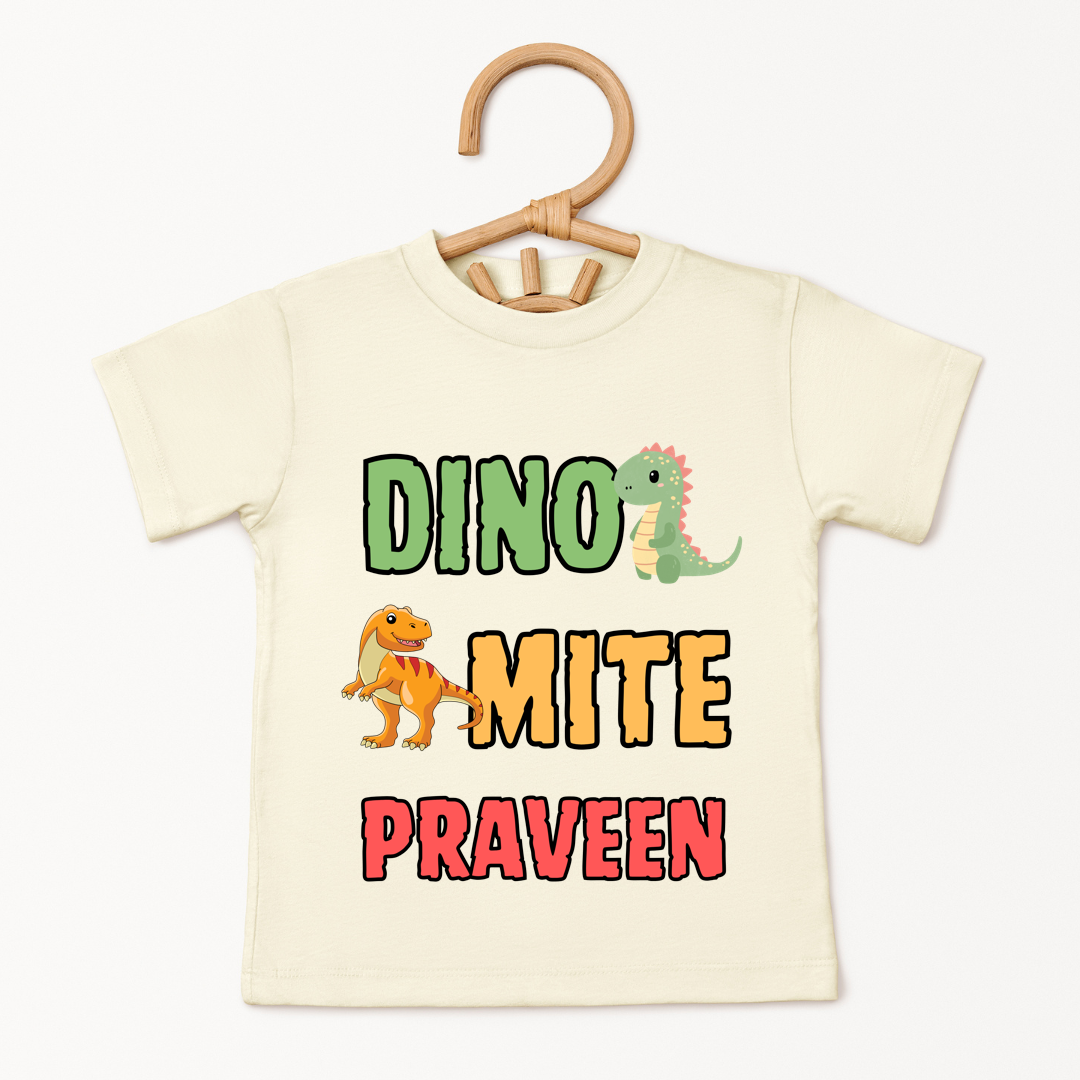 Dino Mite - Custom Kids Tshirt