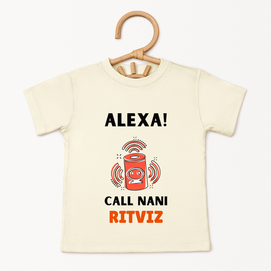 Alexa Call Nani - Custom Kids Tee