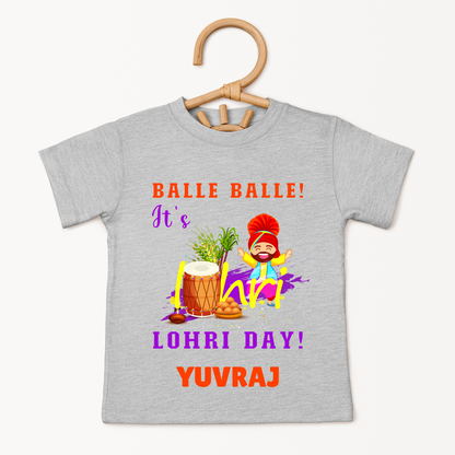 Balle Balle It's Lohri Day - Custom Kids Tee