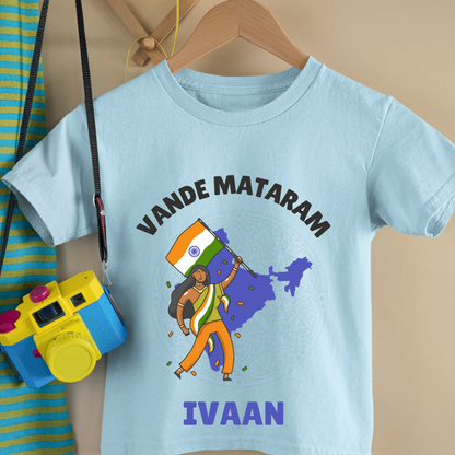 Vande Mataram - Customisable Kids Tshirt