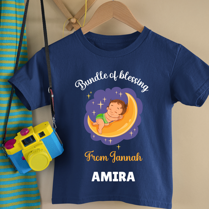 Bundle Of Blessing - Personlised Kids Tshirt