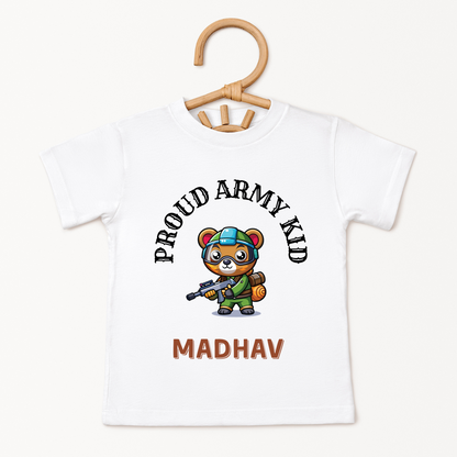 Proud Army Kid - Custom Kids Tee