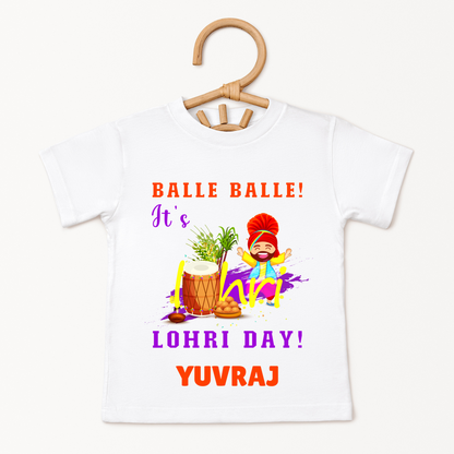 Balle Balle It's Lohri Day - Custom Kids Tee