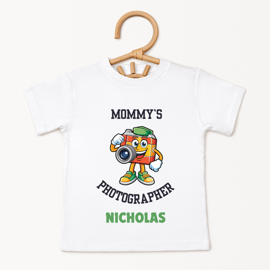 Mommy's Photographer - Custom Kids Tee