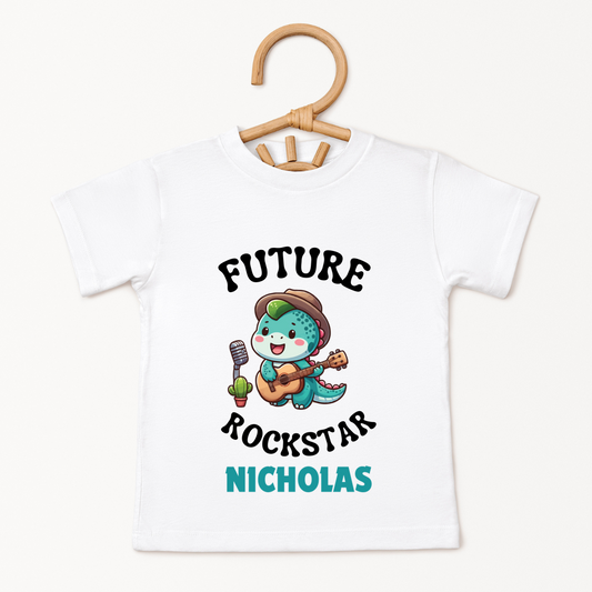 Future Rockstar - Custom Kids Tee