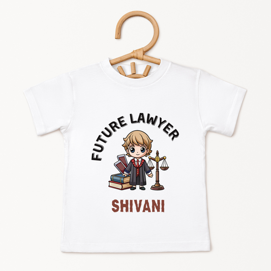 Future Lawyer - Custom Kids Tee