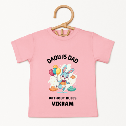 Dadu Is Dad Without Rules - Custom Kids Tee