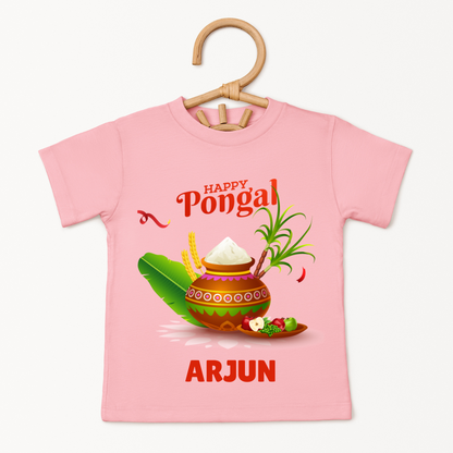 Happy Pongal - Custom Kids Tee