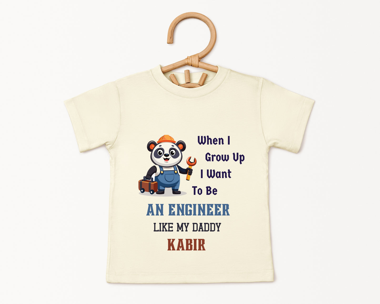 Engineer Like Daddy - Custom Kids Tee