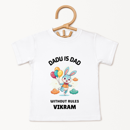 Dadu Is Dad Without Rules - Custom Kids Tee