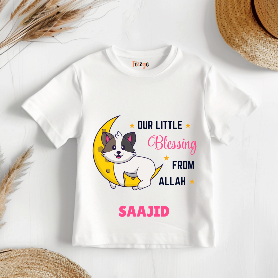 Our Little Blessing - Personalized Kids Tshirt