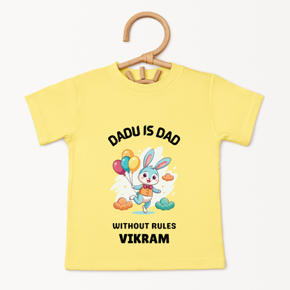 Dadu Is Dad Without Rules - Custom Kids Tee