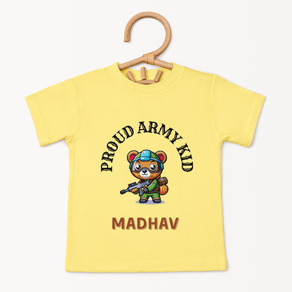 Proud Army Kid - Custom Kids Tee