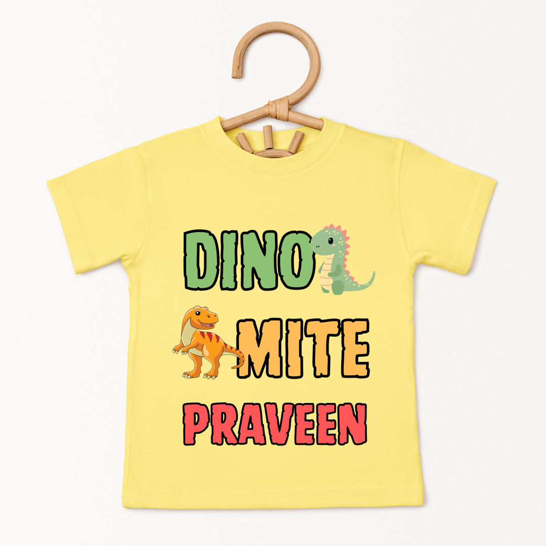 Dino Mite - Custom Kids Tshirt